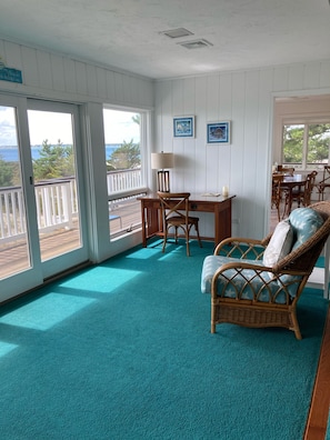 Smart TV, fireplace, DVD player - Pristine Home on a Private Beach overlooking Nantucket Sound! (Centerville)