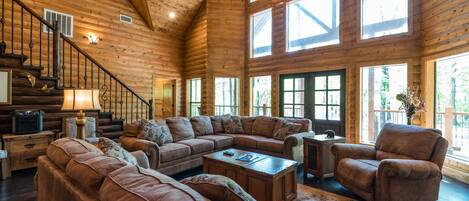 Cheminée, baby-foot