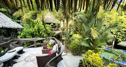 Jungle Villa w/ Luxurious NEW Pool ~ Walk to Surf, Beaches & Waterfall