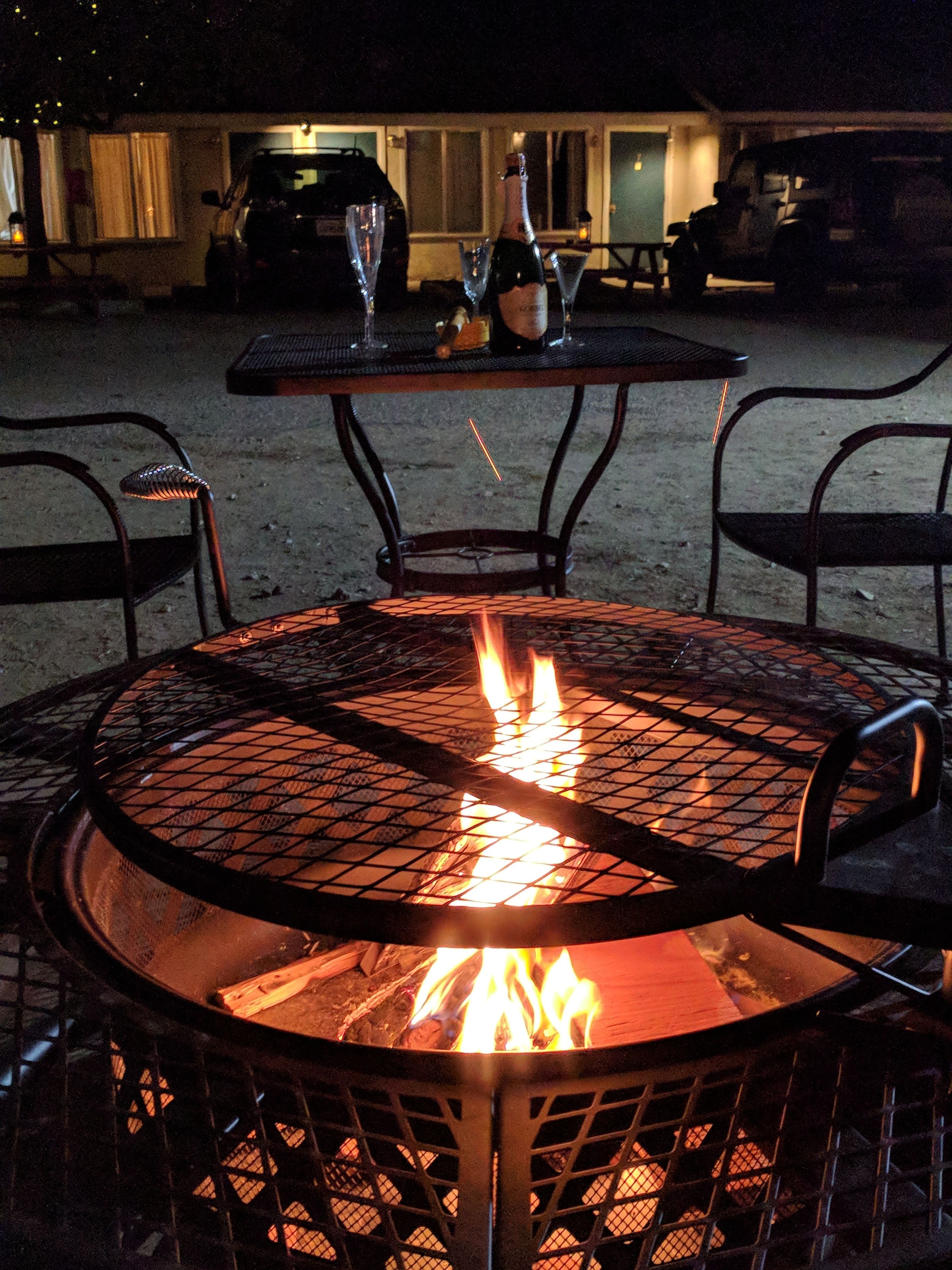 Aire de pique-nique/barbecue