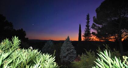 Superb secluded villa with stunning views and heated pool