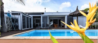 Suveren privat villa ved sjøen - gratis WiFi