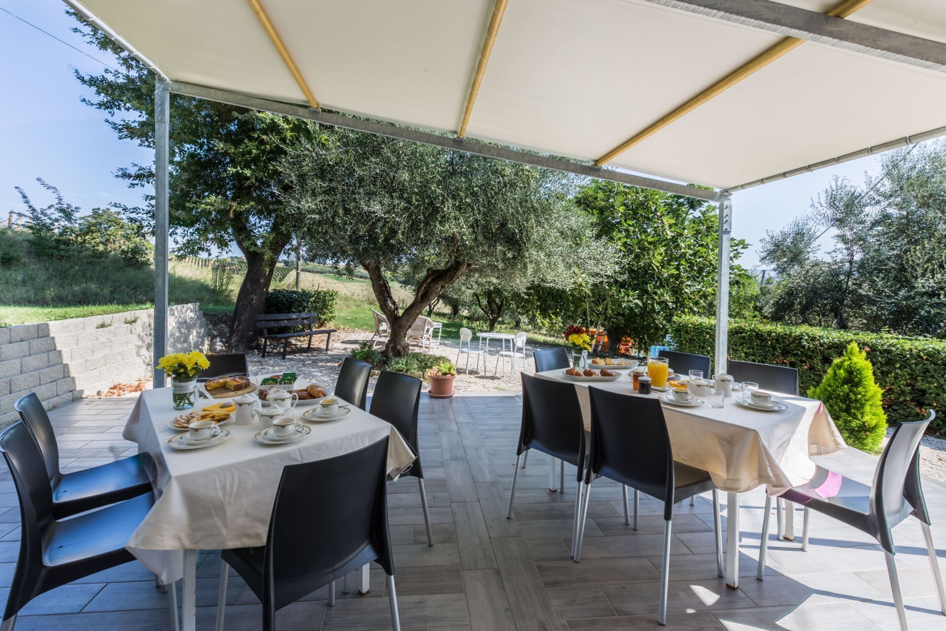 Opções para refeição ao ar livre