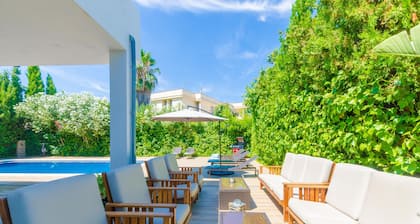 VILLA DIAGONAL - Ferienhaus mit privaten Pool in Can Picafort. WiFi gratis