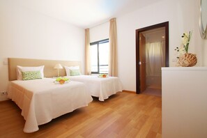 2 bedrooms, in-room safe, iron/ironing board, WiFi