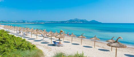 Beach nearby, beach towels