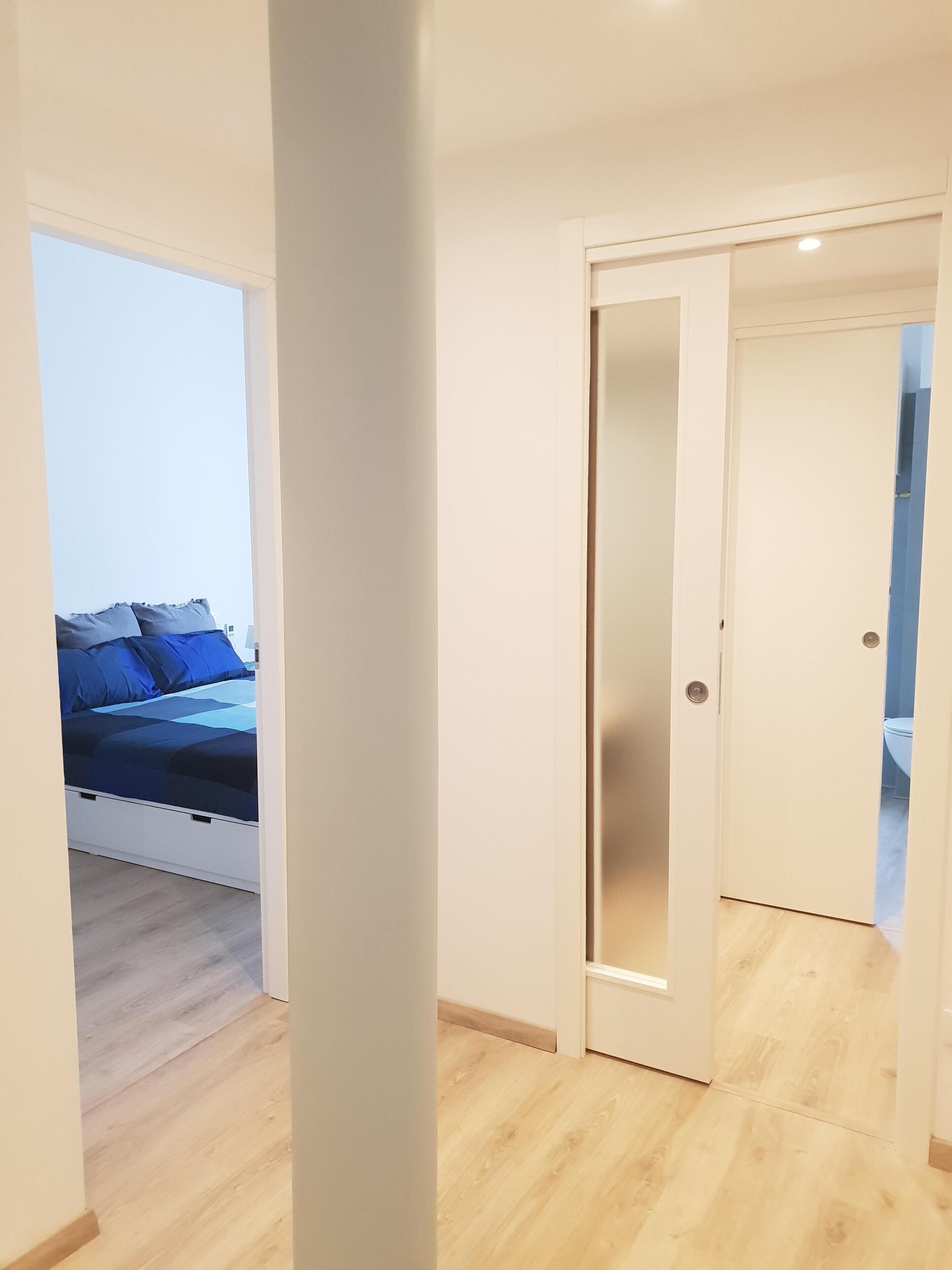 2 chambres, fer et planche à repasser, lit parapluie, Wi-Fi gratuit