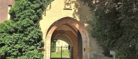 Enceinte de l’hébergement