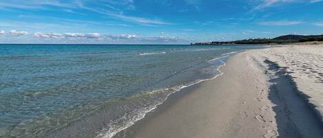 Una spiaggia nelle vicinanze