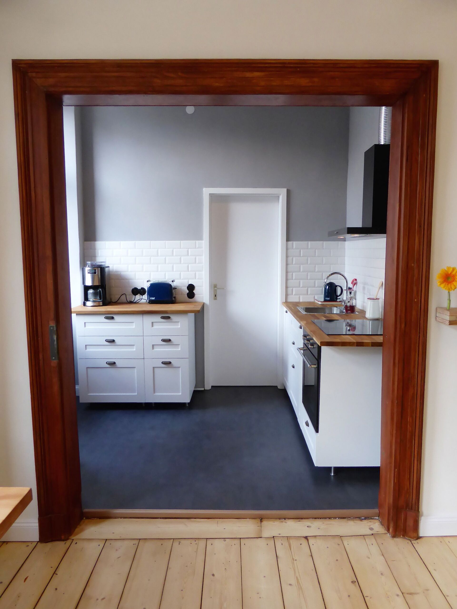 Kühlschrank, Ofen, Herdplatte, Geschirrspüler