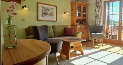 Heissbauer Vacation Rental "Karwendelblick" with Mountain Views, 2 Bedrooms, and 2 Bathrooms