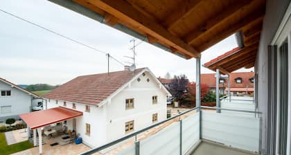 5 apartamentos grandes, para un máximo de 4 personas en una ubicación idílica cerca de Munich