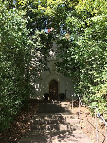 Old forge in a listed courtyard