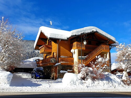 Charmantes 3 * Apartment für 5/7 Personen In der Nähe der Piste, mit einer Bergecke 