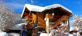Châtel: Charming 3* apartment in Chalet with parking, 350m from the slopes 