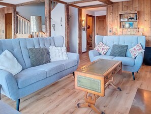 TV, fireplace, DVD player