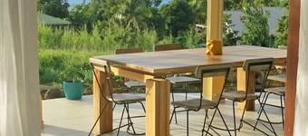 individual tourist villa on boiling. 