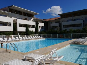 Indoor pool, a heated pool