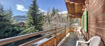 Mooi 4 kamer appartement ideaal gelegen op de eerste verdieping van een chalet, vlakbij de skilift "