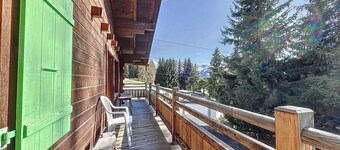 Bonito apartamento de 4 habitaciones idealmente ubicado en el primer piso de un chalet, cerca del remonte "