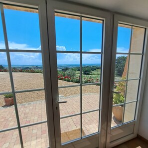 Interior - Large Mas with heated pool for 10 people, 3 Bathrooms panomaric view (Cairanne)