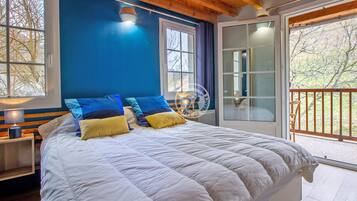 4 chambres, fer et planche Ă repasser, Wi-Fi gratuit, draps fournis