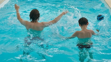 Indoor pool, a heated pool