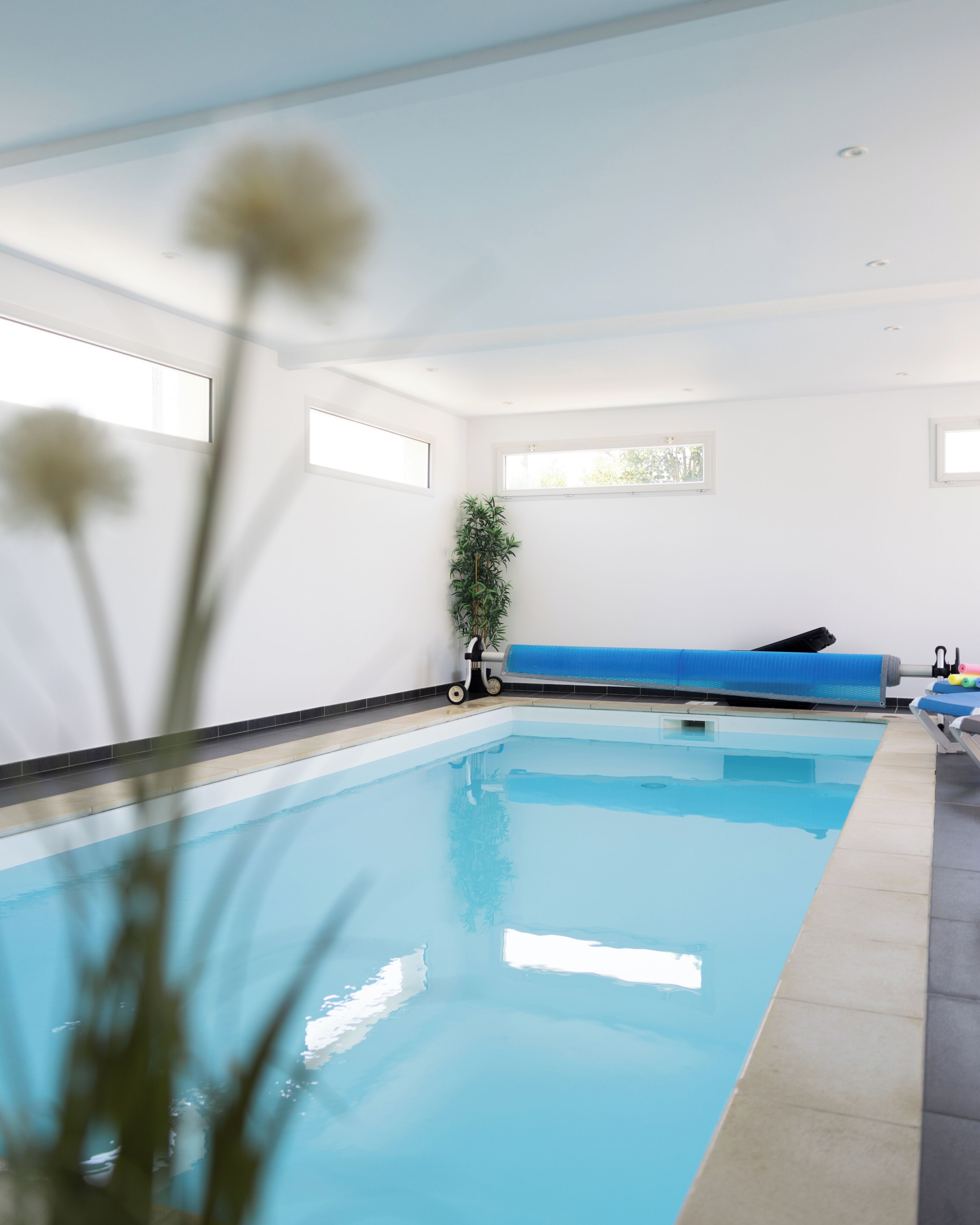 Piscine couverte, piscine chauffée