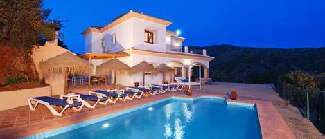 Una piscina climatizada