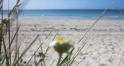 Kleines Haus *** OT29, in der Nähe des Hafens von Kérity.