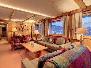TV, fireplace, DVD player - Hardy 115 - Superb 5-bedroom flat (Verbier)