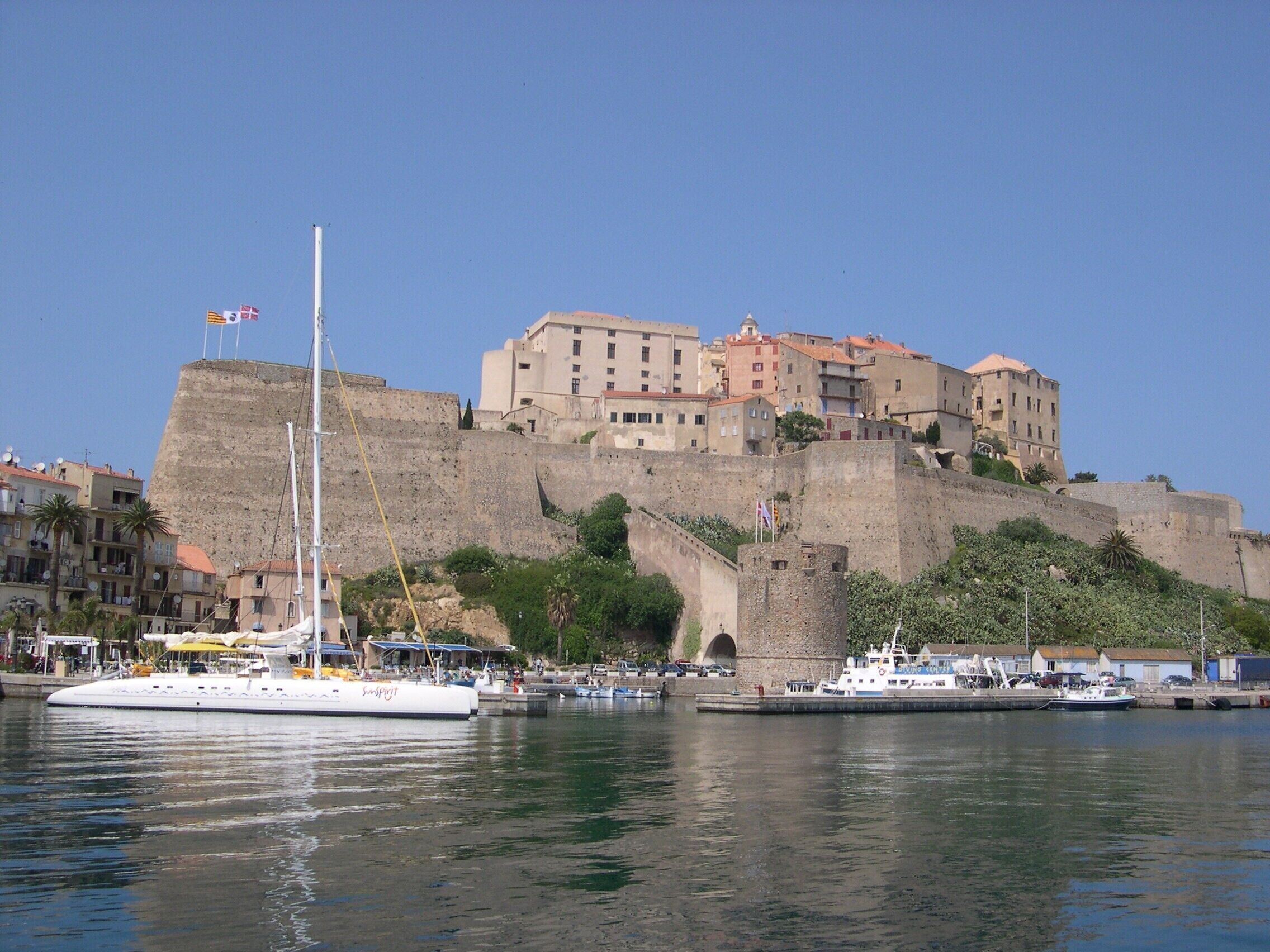 Citadelle et port de Calvi
