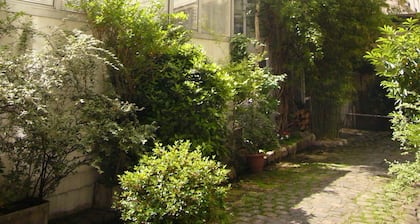 Kleines Studio in privaten grünen Gasse im Herzen von Paris