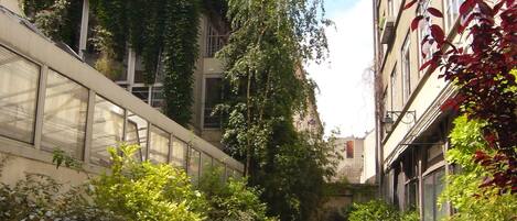 Enceinte de l’hébergement