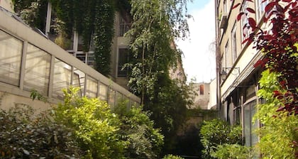 Kleines Studio in privaten grünen Gasse im Herzen von Paris