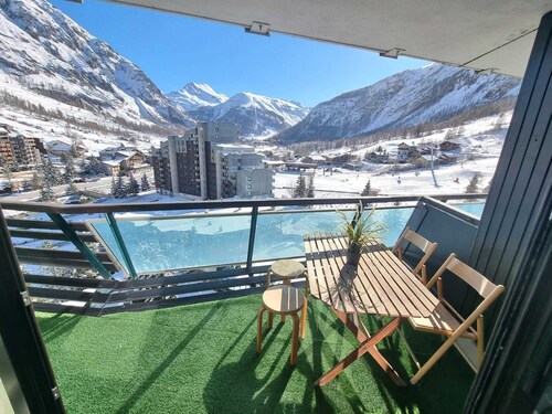 Splendid apartment at the foot of the slopes/2 separate bedrooms/ ideal for a 4p family