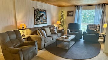 Smart TV, DVD player, video library