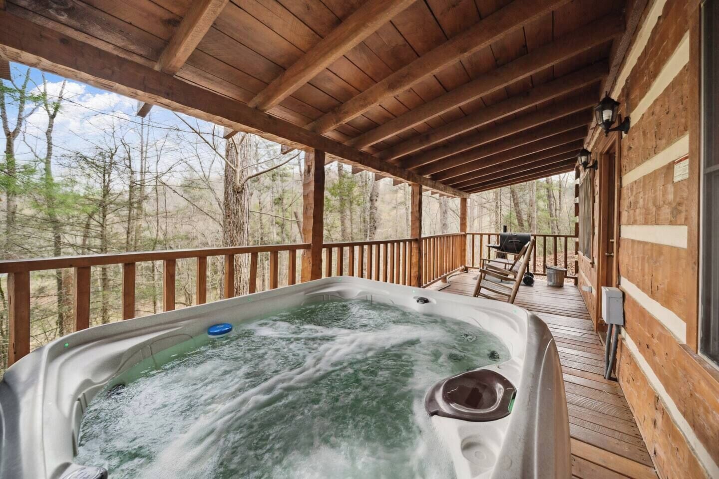 Bain à remous extérieur