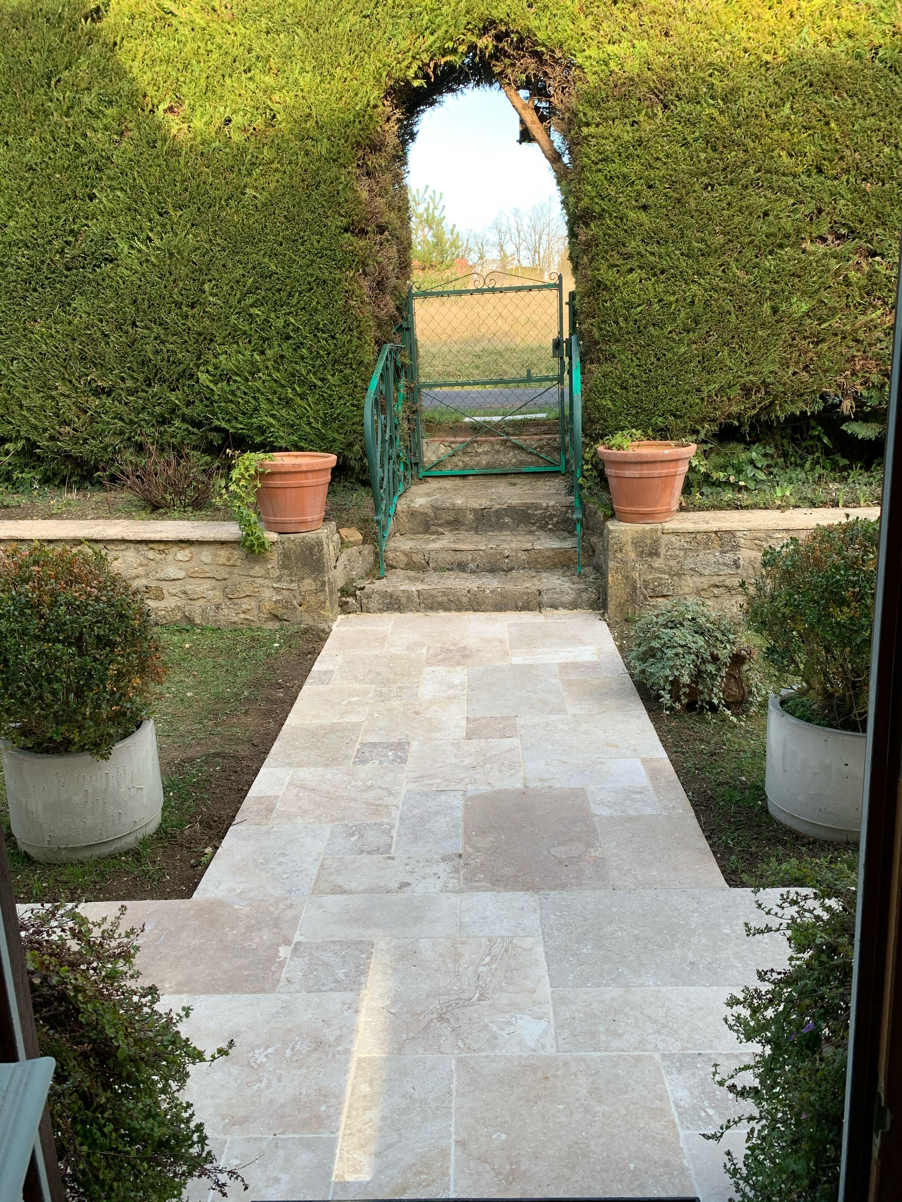 Enceinte de l’hébergement