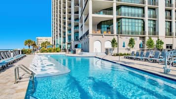 Indoor pool, a heated pool