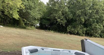 Relajación frente al lago en Pomona Cabina del lago a una hora de Kansas City y Topeka