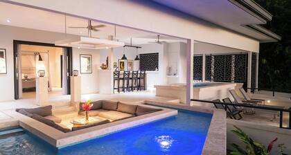 Luxury 6 BR Ocean View Villa w/Pool/Hot Tub/Game Room/Concierge & A/C throughout