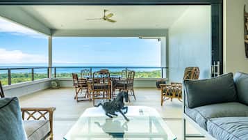 Smart TV, table football, books, music library
