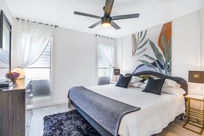 2 bedrooms, iron/ironing board, Internet, bed sheets