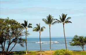 On the beach, sun loungers, beach towels - 180° Oceanfront View!! Completely Remodeled - Luxury Condo! (Kihei)