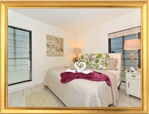 2 bedrooms, travel cot, WiFi