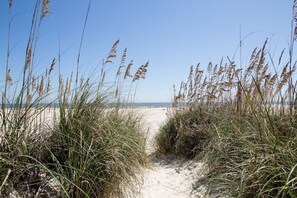 Sur la plage