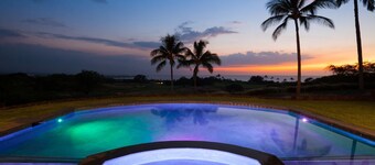 Ocean Views/Private Swimming Pool. Mauna Kea High Bluffs Home