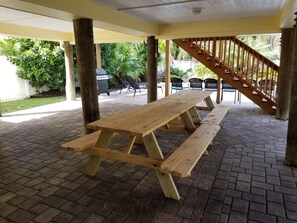 Restauration en plein air
