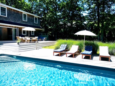 Charming 4B/3Bth East Hampton Shingled Classic With Pool: Perfect For Families